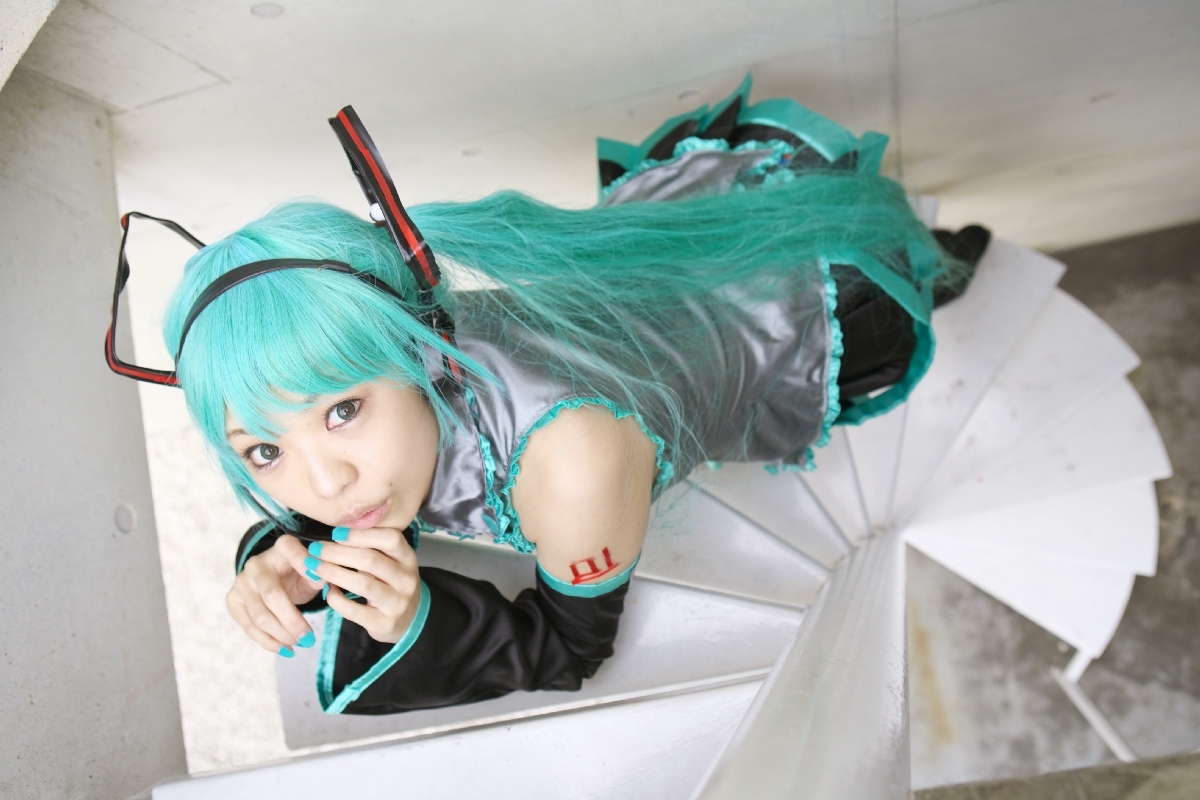 [Cosplay]Vocaloid-性感的Hatsune Mike